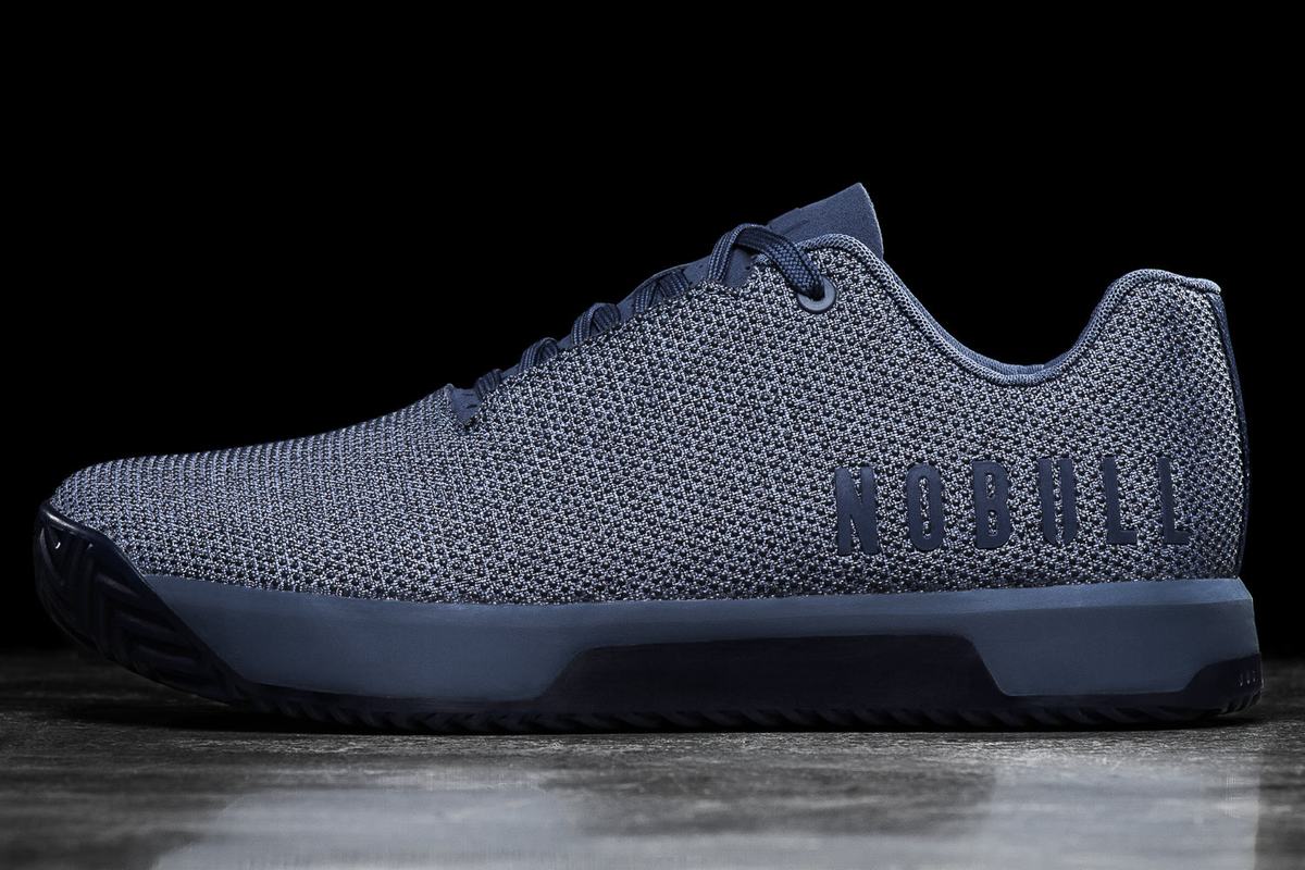 Nobull Superfabric Men\'s Trainers Navy | Australia (JY3874)